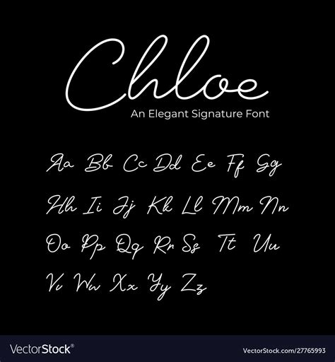 signature for chloe